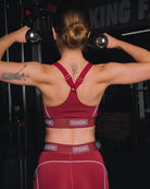 Women's Jane Sports Bra - Maroon - Dixxon Flannel Co.