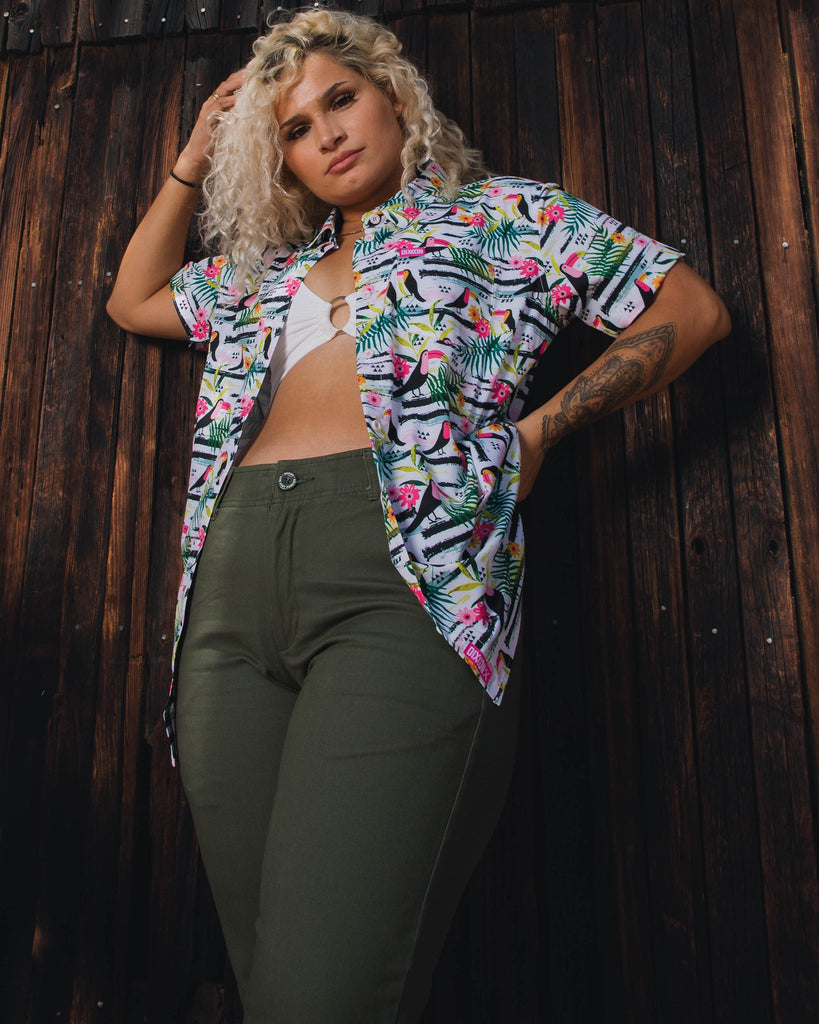 Women's Jungle Short Sleeve - Dixxon Flannel Co.