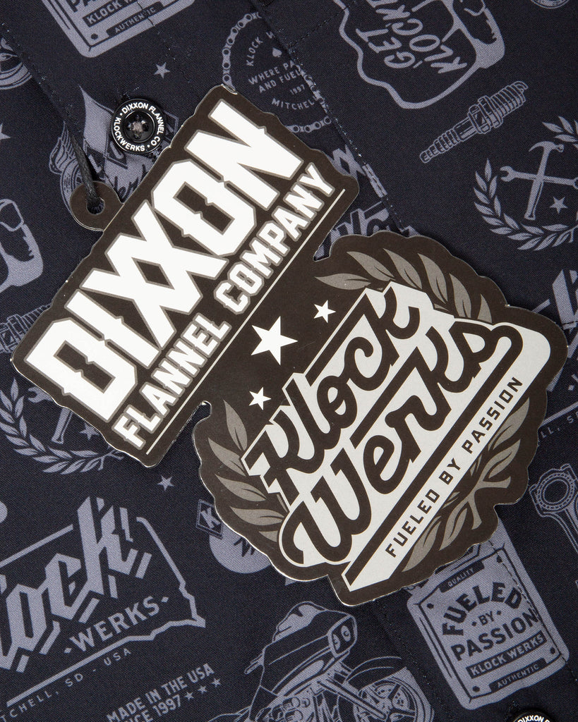 Women's Klock Werks Short Sleeve - Black - Dixxon Flannel Co.