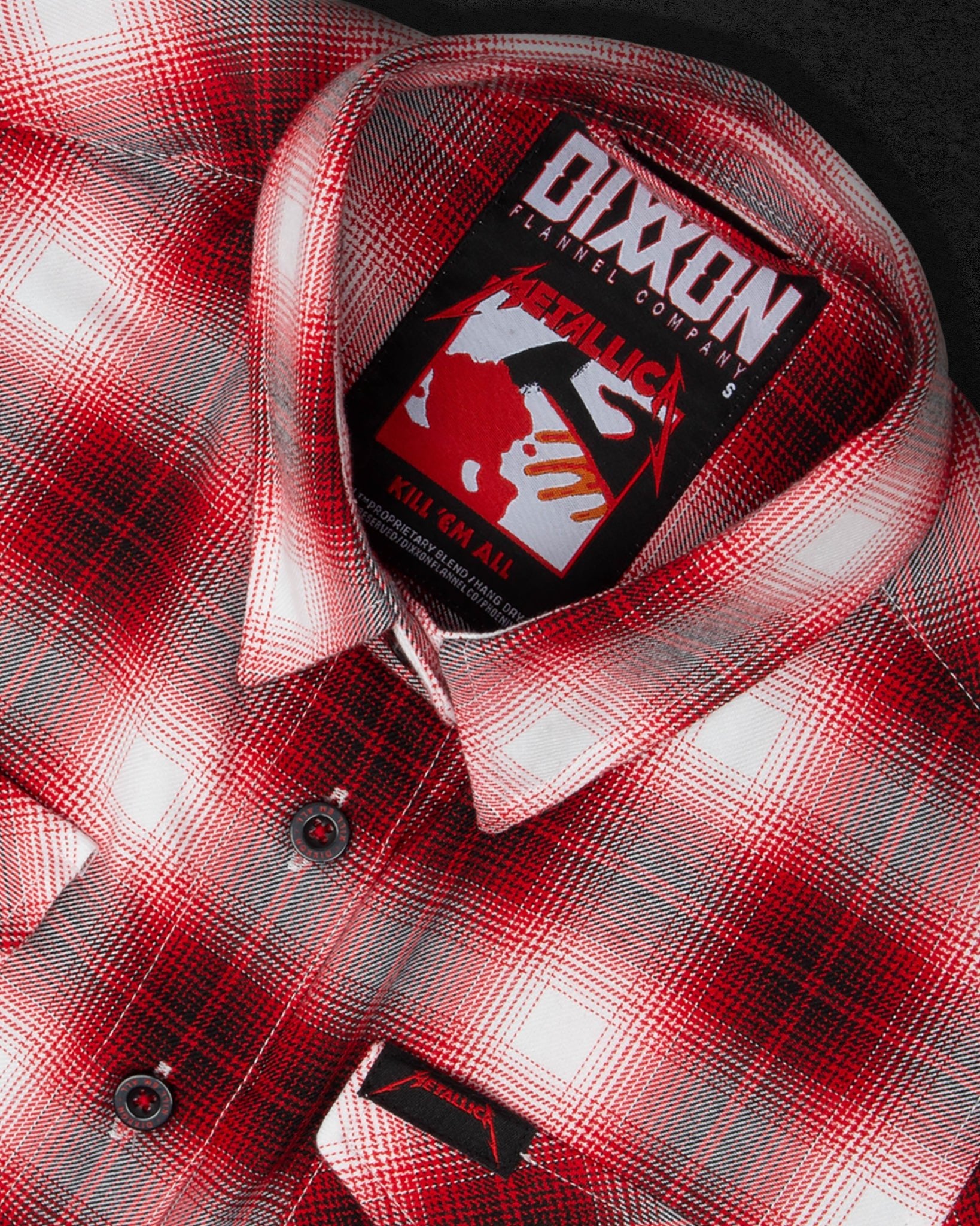 Women's Metallica Kill 'Em All Flannel - Dixxon Flannel Co.