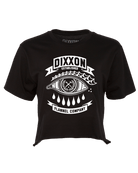 Women's Mystic Crop Top - Black - Dixxon Flannel Co.
