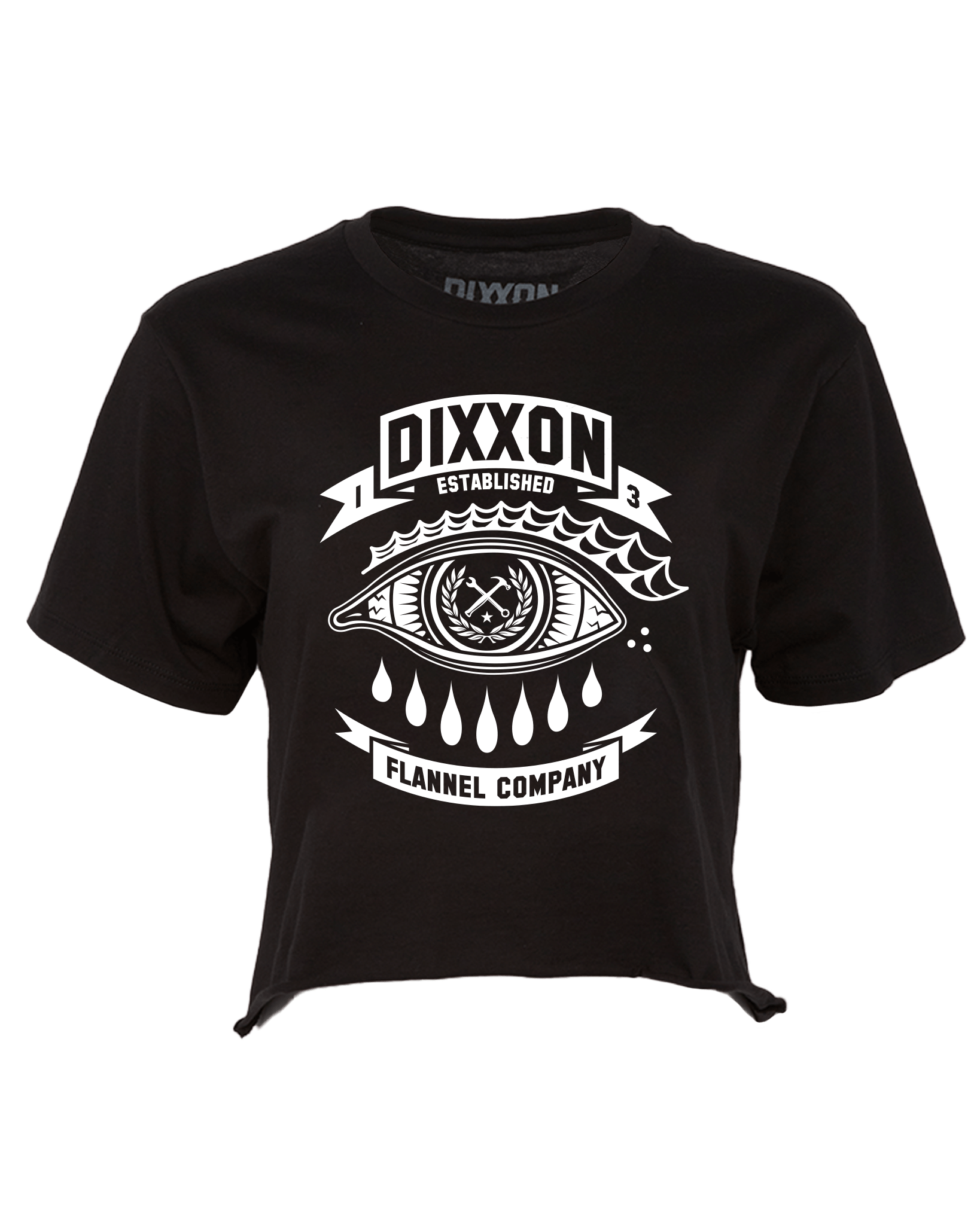 Women's Mystic Crop Top - Black - Dixxon Flannel Co.