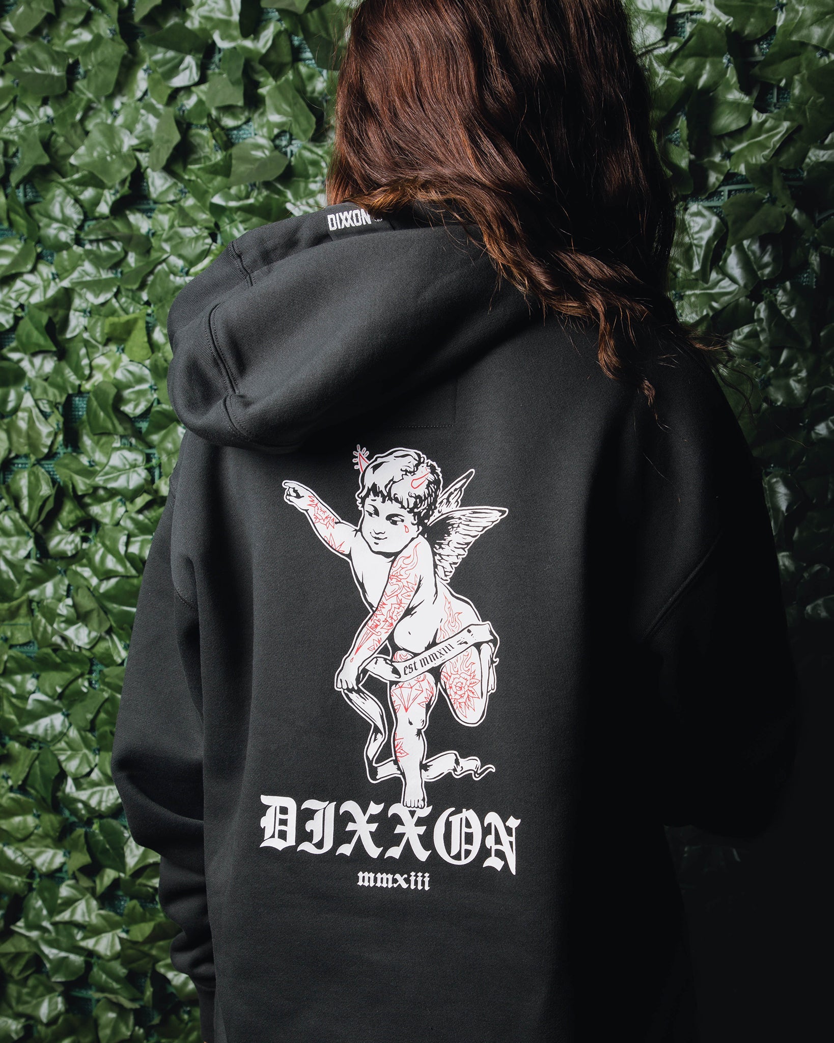 Women's No Regrets Pullover Hoodie - Black - Dixxon Flannel Co.