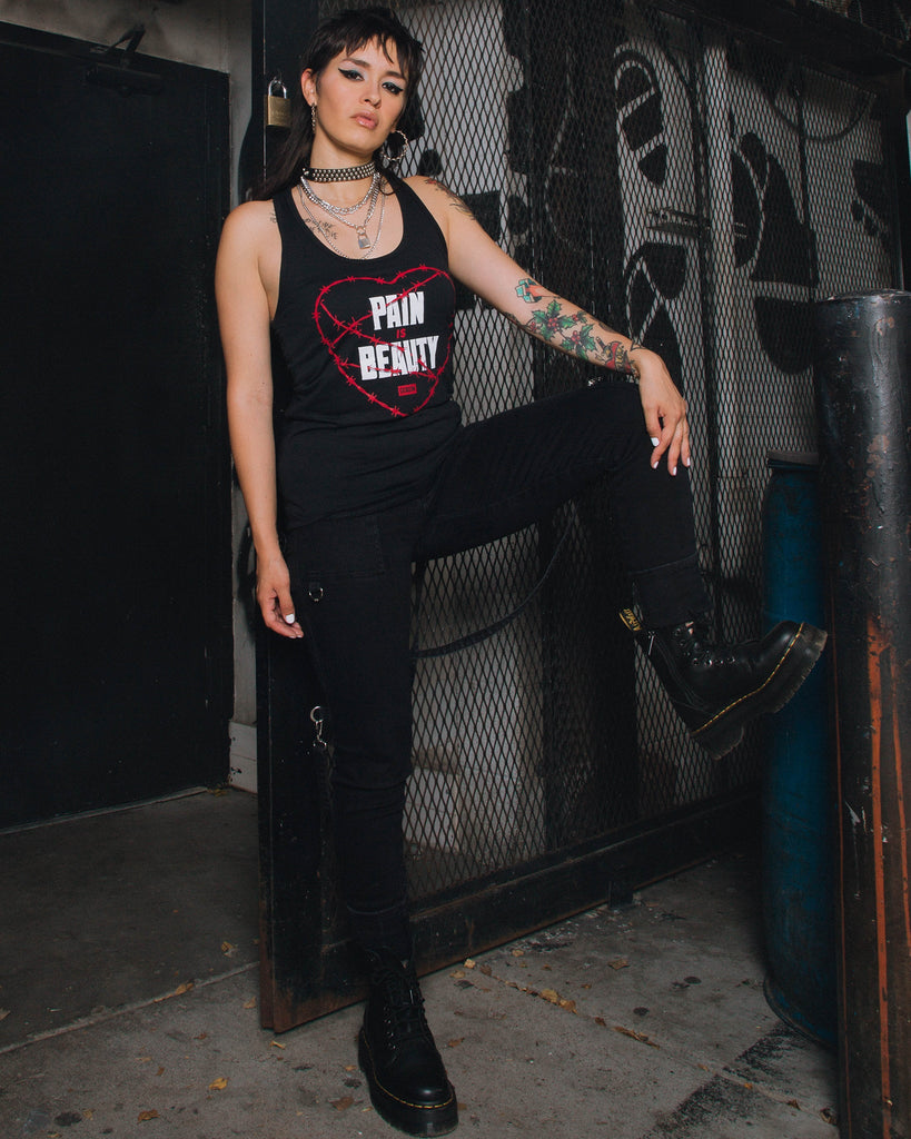 Women's Pain is Beauty Tank - Dixxon Flannel Co.