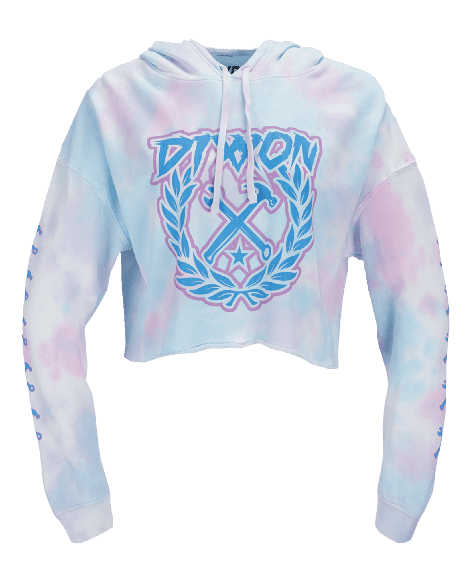 Off white pink discount and blue hoodie