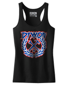 Women's Party Crest Tank - Red, White, & Blue - Dixxon Flannel Co.