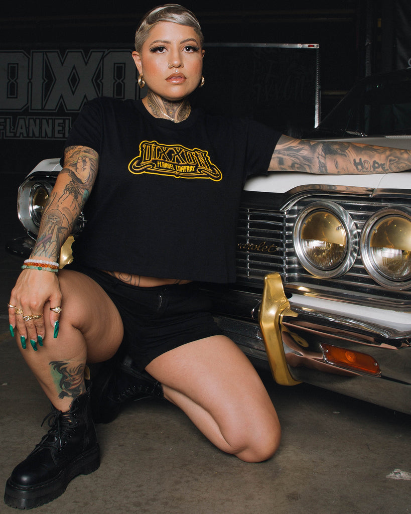 Women's Plaque Crop Top - Dixxon Flannel Co.