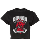 Women's Resilient Forever Crop Top - Black - Dixxon Flannel Co.