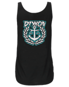 Women's Salty Crest Flowy Tank - Tiffany - Dixxon Flannel Co.