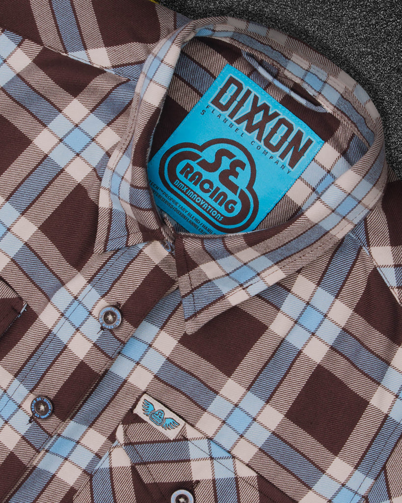 Women's SE Bikes Retro Racing Flannel - Dixxon Flannel Co.