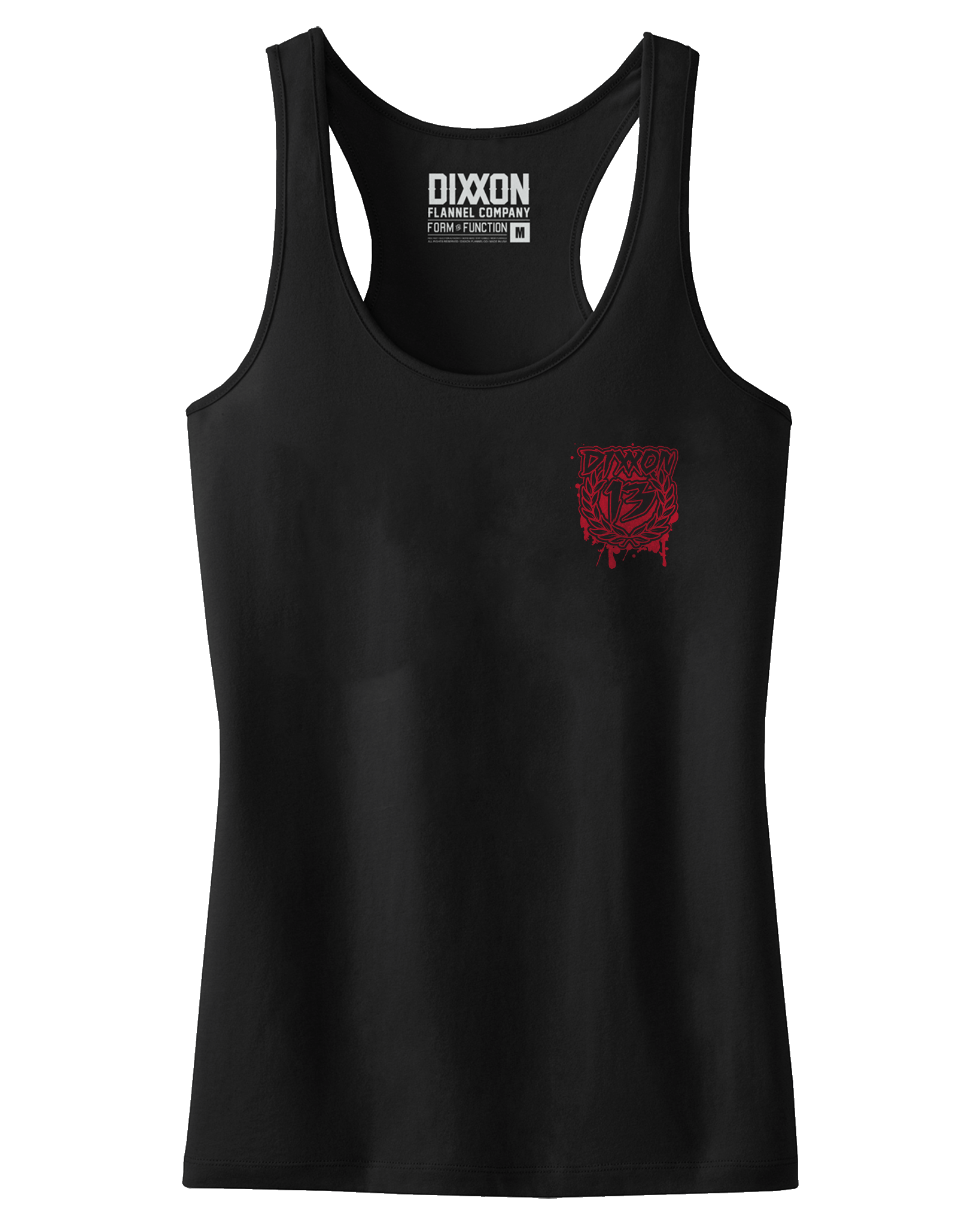 Women's Sink or Swim Fitted Tank - Black - Dixxon Flannel Co.