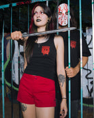 Women's Sink or Swim Fitted Tank - Black - Dixxon Flannel Co.