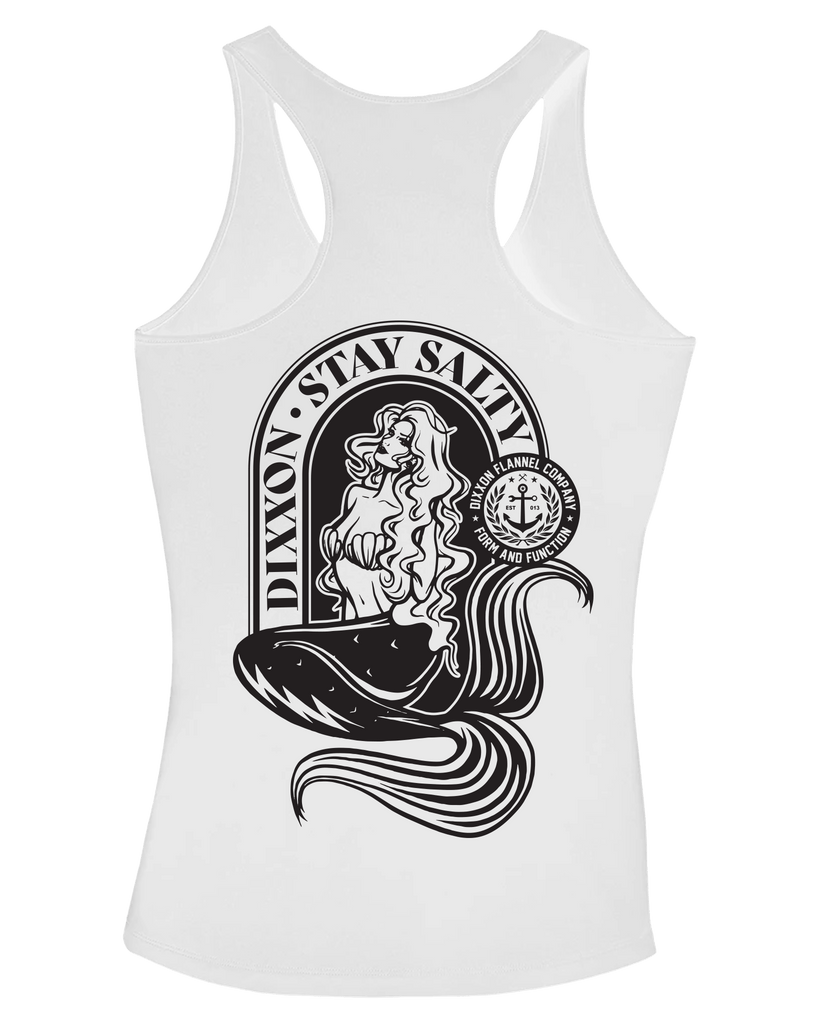Women's Stay Salty Fitted Tank - Dixxon Flannel Co.