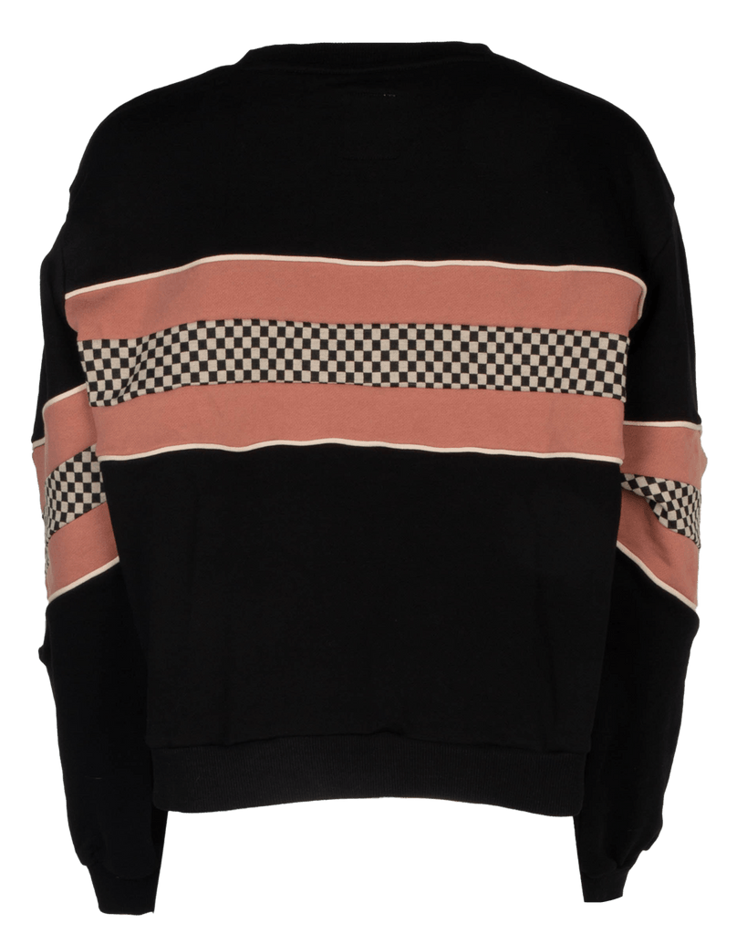 Women's Sunday Crewneck Sweatshirt - Neo Checkered - Dixxon Flannel Co.