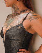 Women's Supreme One Piece Swimsuit - Silver Sparkle - Dixxon Flannel Co.