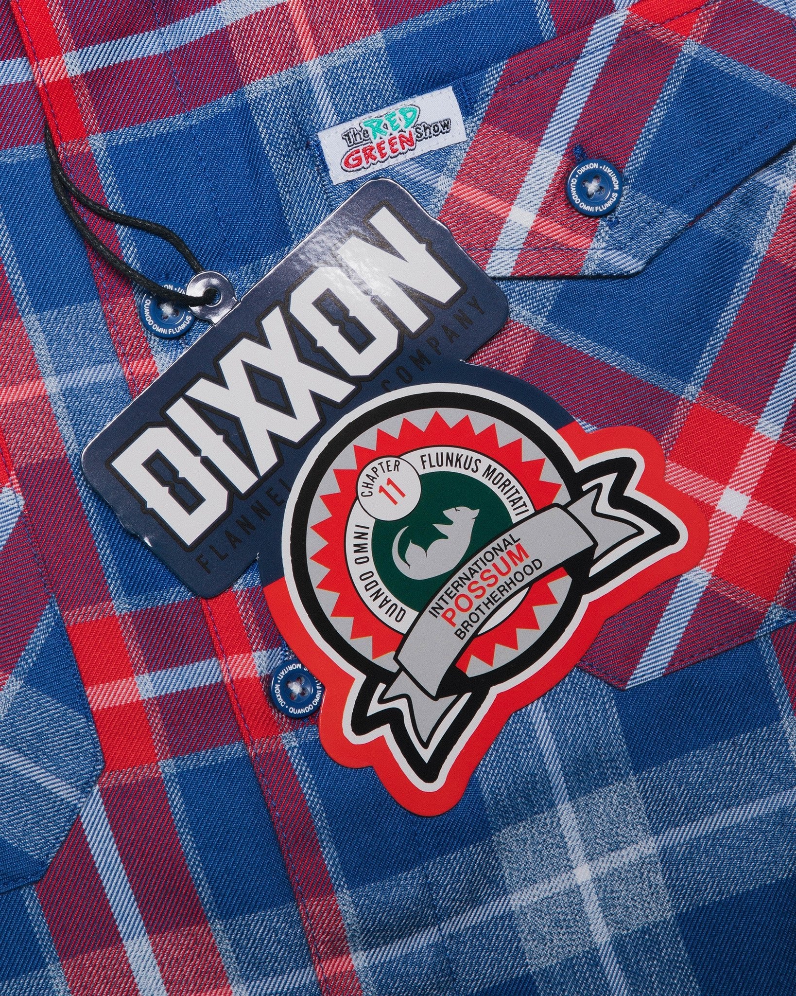 Red Green Flannel 2.0: Shop Dixxon's Women's Shirt