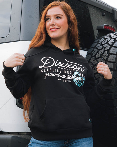Tiffany Ground Up Customs Hoodie - Black | Dixxon