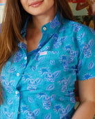 Women's Tiki Totem Short Sleeve - Dixxon Flannel Co.