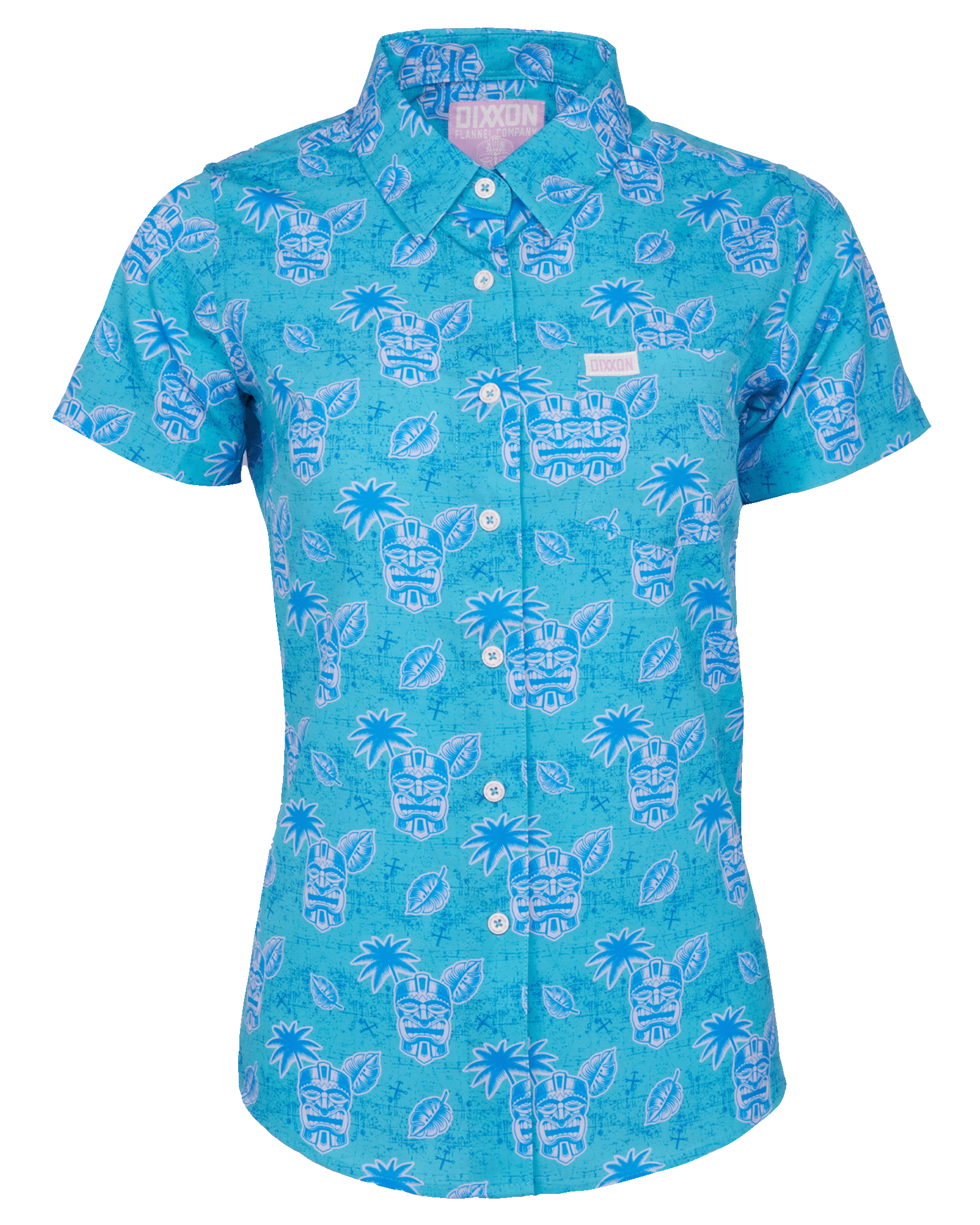 Women's Tiki Totem Short Sleeve - Dixxon Flannel Co.