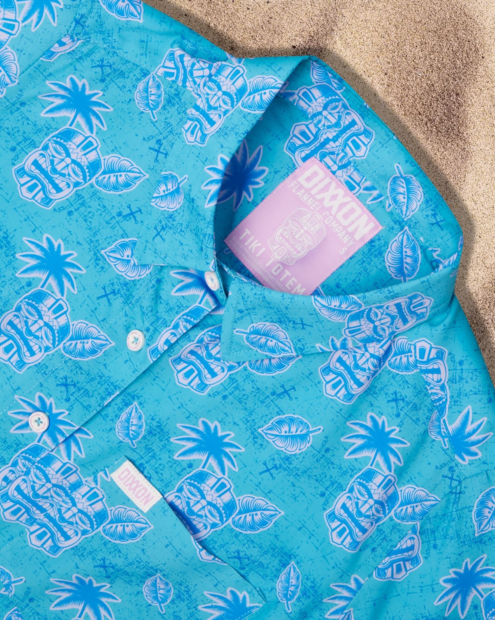 Women's Tiki Totem Short Sleeve - Dixxon Flannel Co.