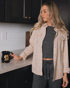 Women's Waffle Knit Crop Tank - Dark Gray - Dixxon Flannel Co.