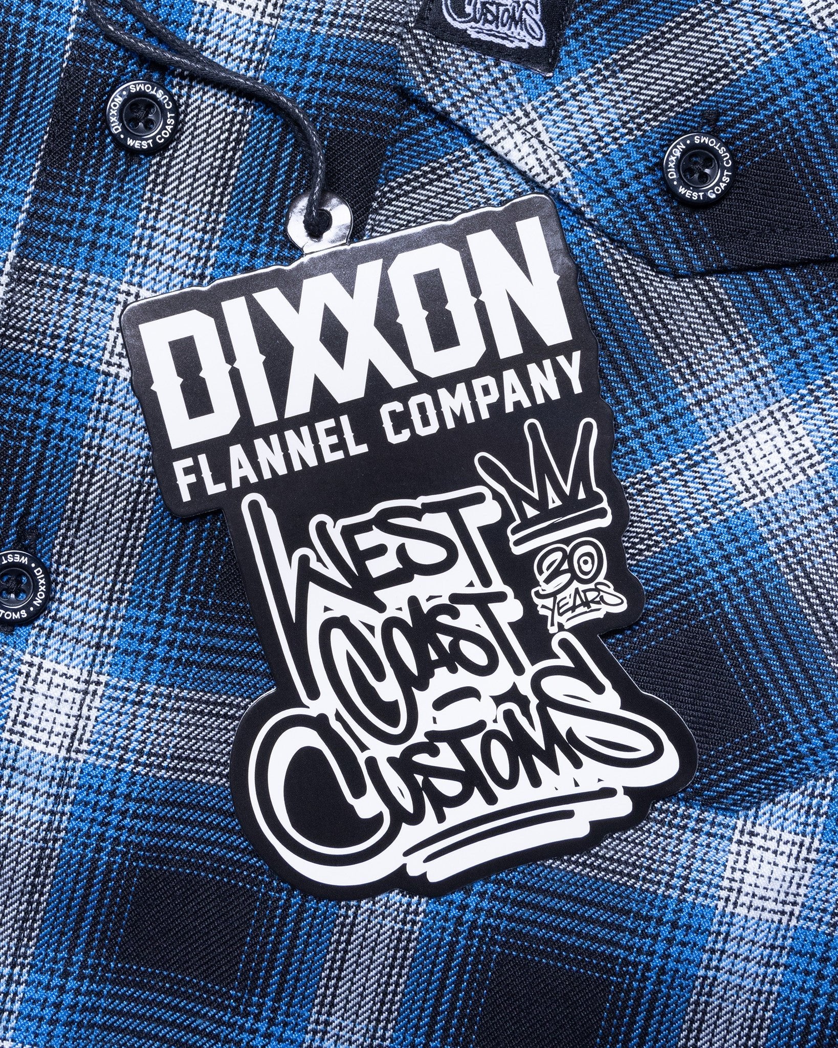 Women's West Coast Customs 30YR Flannel - Dixxon Flannel Co.