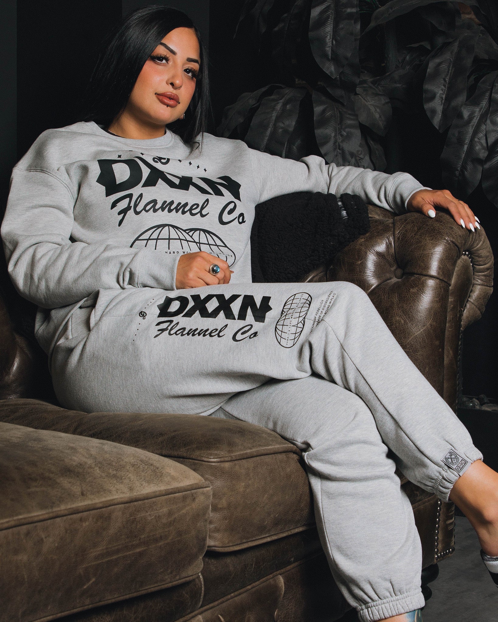 Women's White Tech Sweatpants - Gray - Dixxon Flannel Co.
