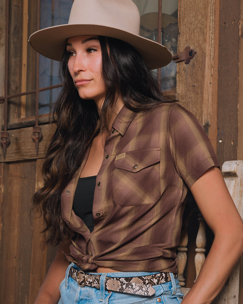 Women's Wyatt Bamboo Short Sleeve - Dixxon Flannel Co.