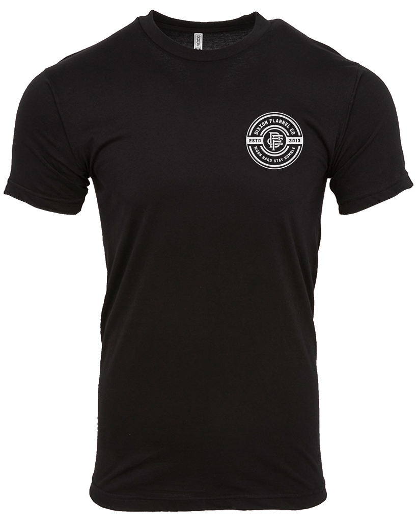 Work Hard Badge T-Shirt - Dixxon Flannel Co.