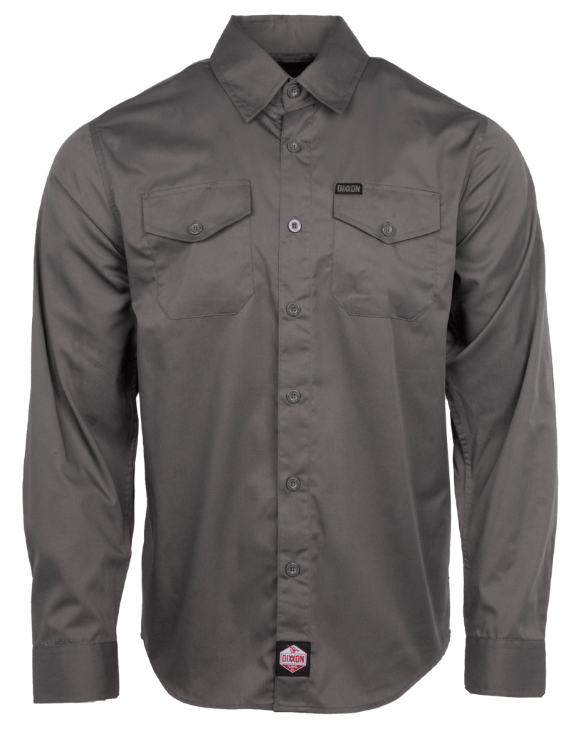 WorkForce Long Sleeve Work Shirt - Charcoal - Dixxon Flannel Co.
