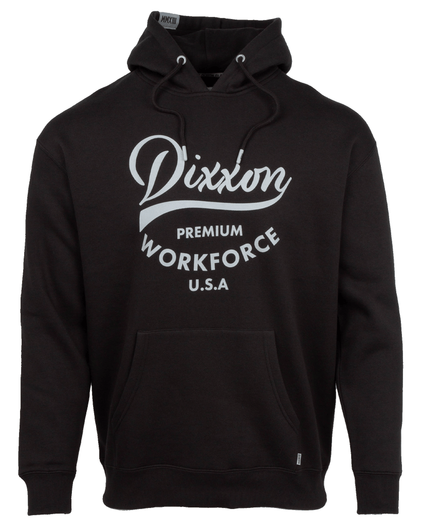 Workforce Pullover Hoodie - Black - Dixxon Flannel Co.