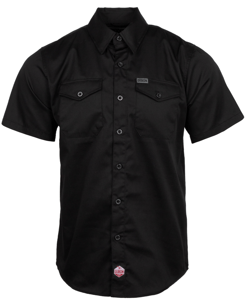 WorkForce Short Sleeve Work Shirt - Black - Dixxon Flannel Co.