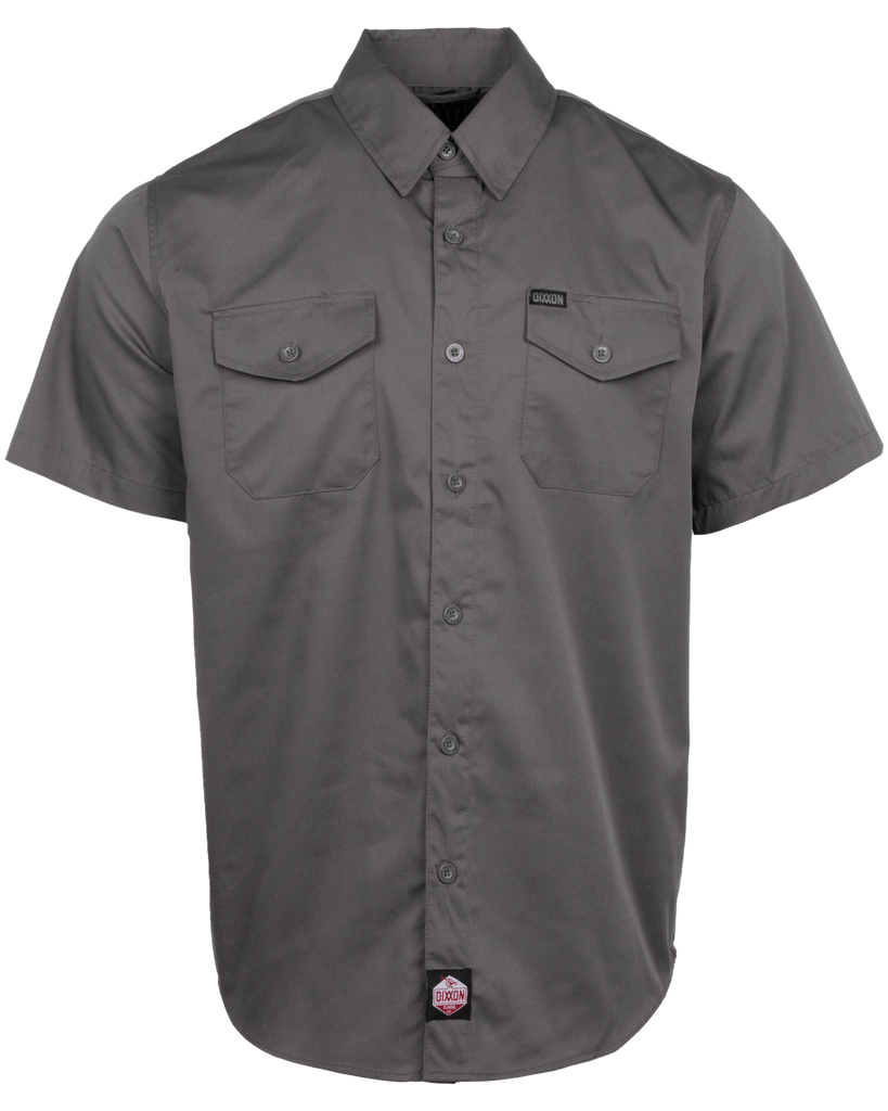 WorkForce Short Sleeve Work Shirt - Charcoal - Dixxon Flannel Co.