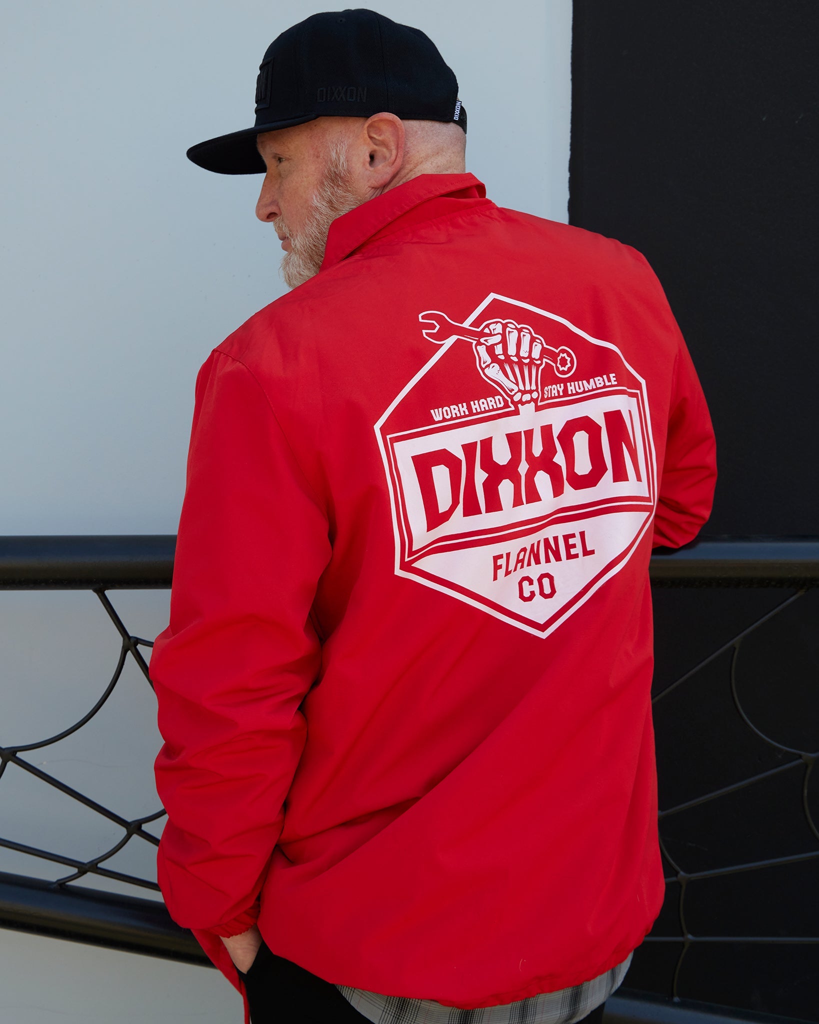 Working Class Coaches Jacket - Red - Dixxon Flannel Co.