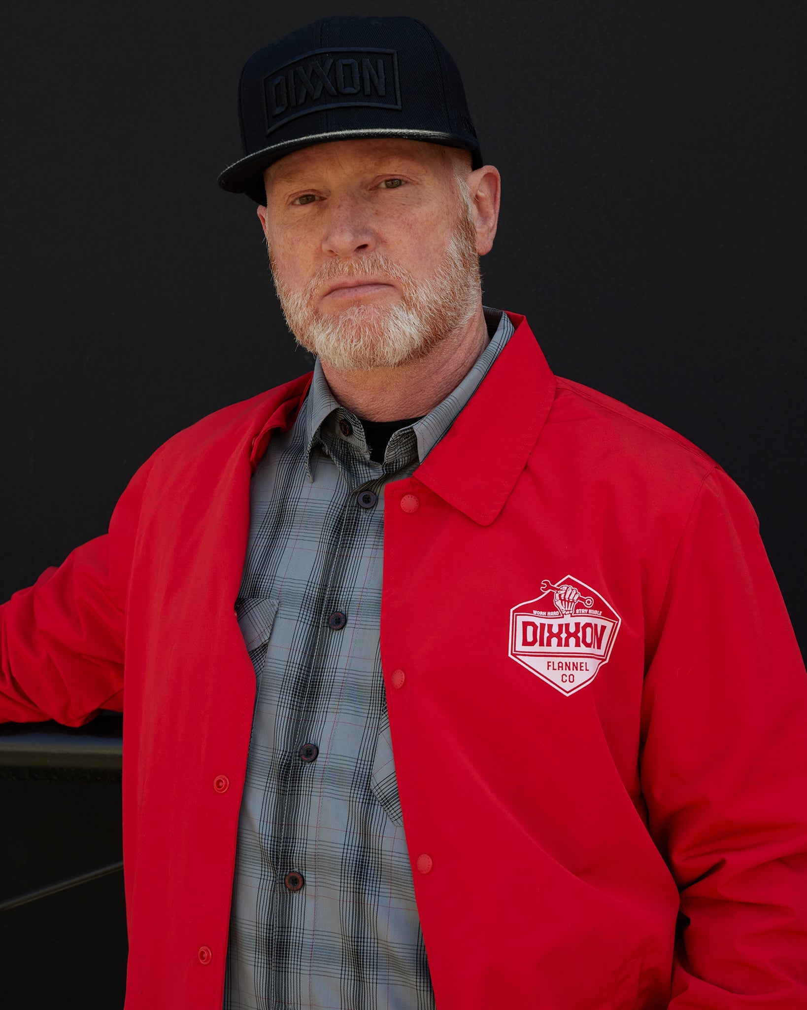 Working Class Coaches Jacket - Red - Dixxon Flannel Co.