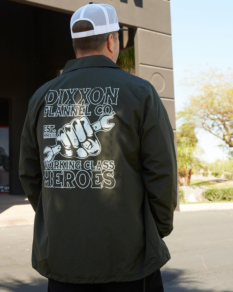 Working Class Fist Coaches Jacket - Dixxon Flannel Co.
