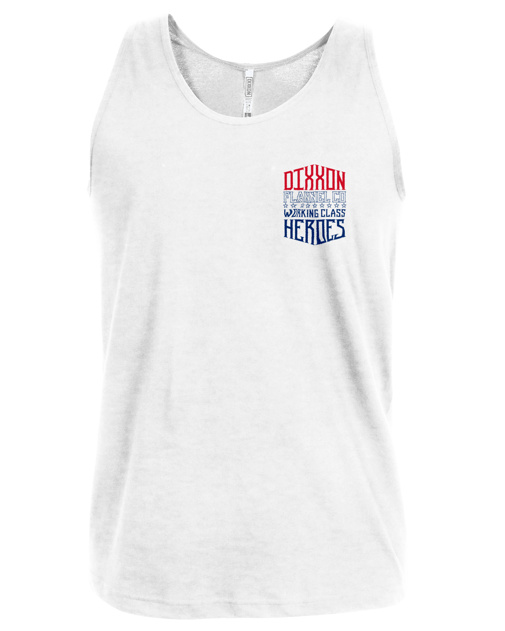 Working Class Heroes Tank - Red, White, & Blue