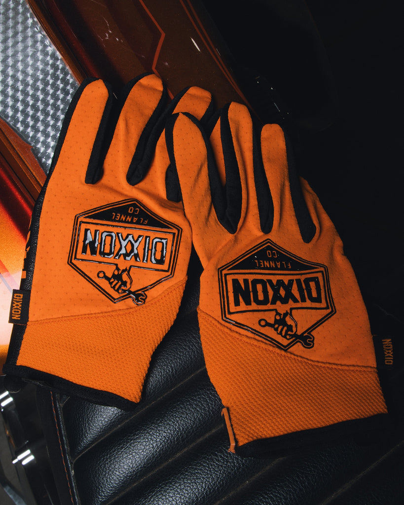 Working Class Moto Gloves - Floro Orange - Dixxon Flannel Co.