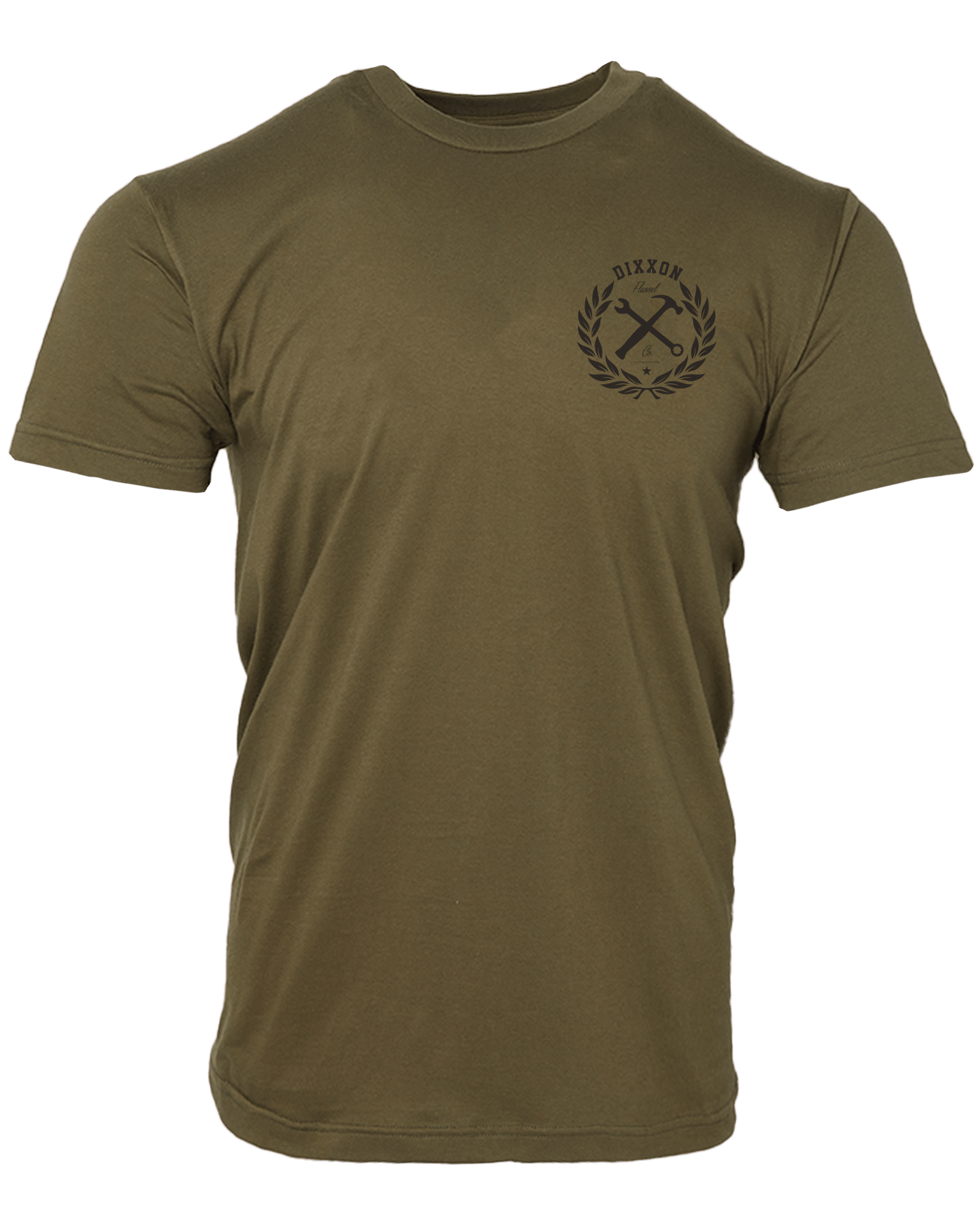 Men's Working Class Pride T-Shirt - O.D. Green & Black | Dixxon Flannel Co.