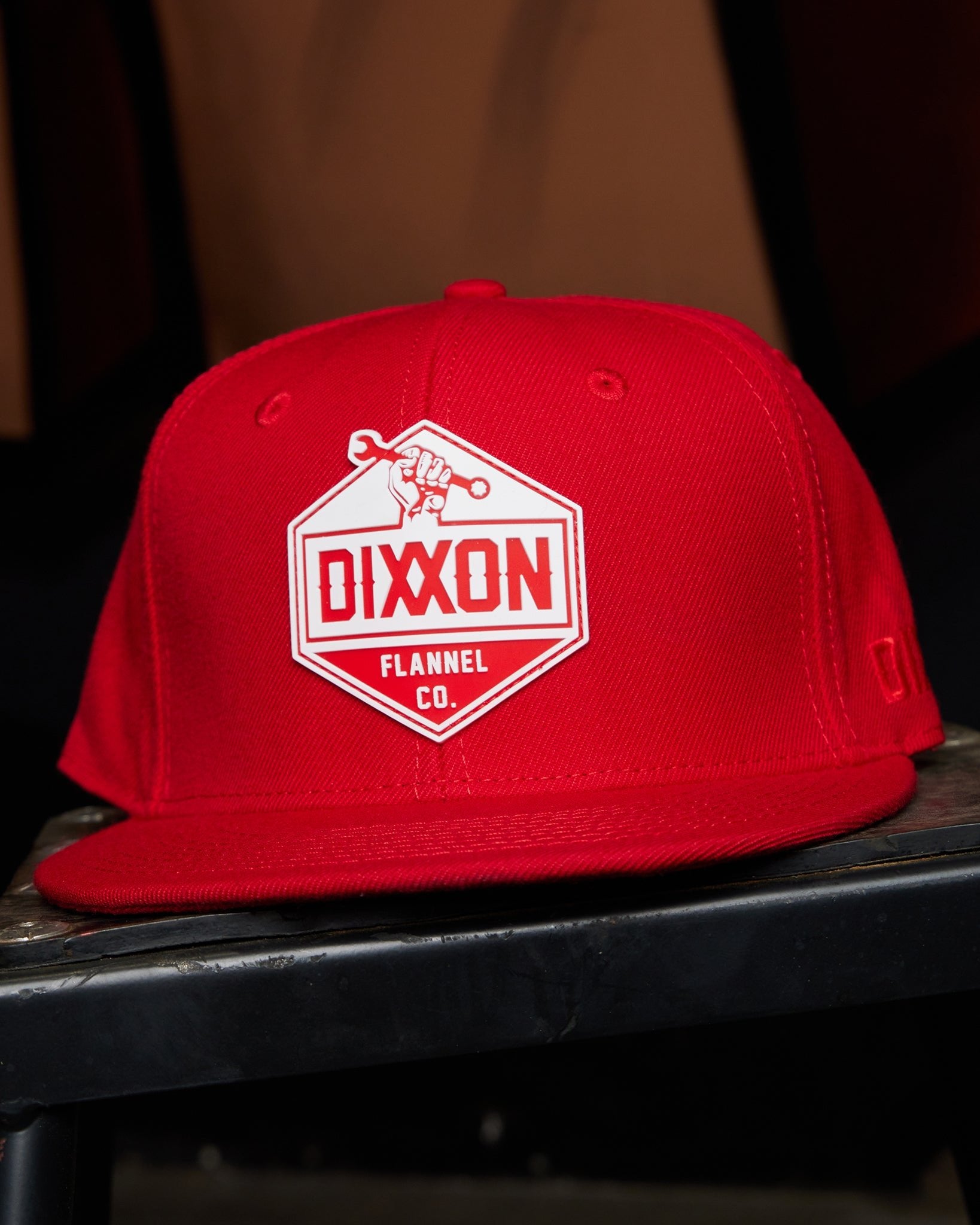 Working Class TPU Snapback - Red & White - Dixxon Flannel Co.