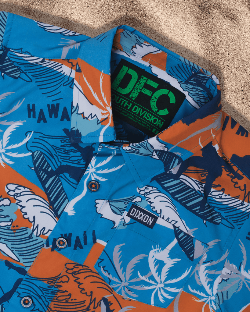 Youth Alotta Aloha Short Sleeve - Dixxon Flannel Co.