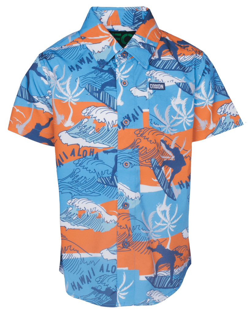 Youth Alotta Aloha Short Sleeve - Dixxon Flannel Co.