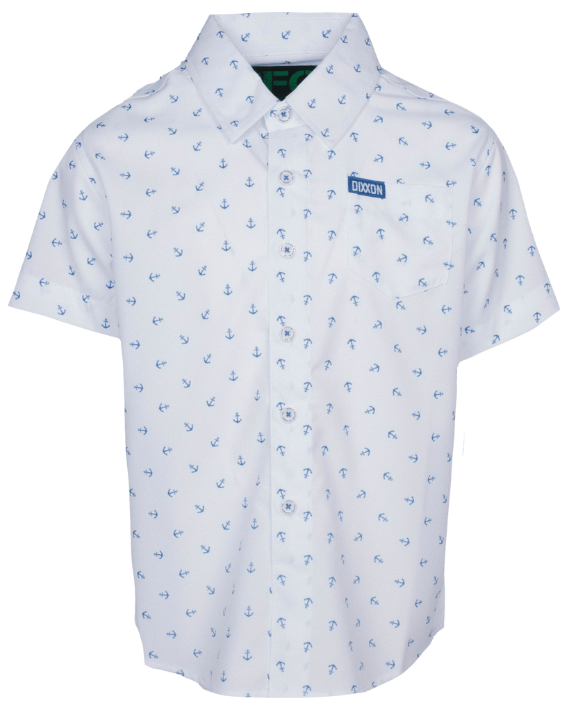 Youth Avery Short Sleeve - White - Dixxon Flannel Co.