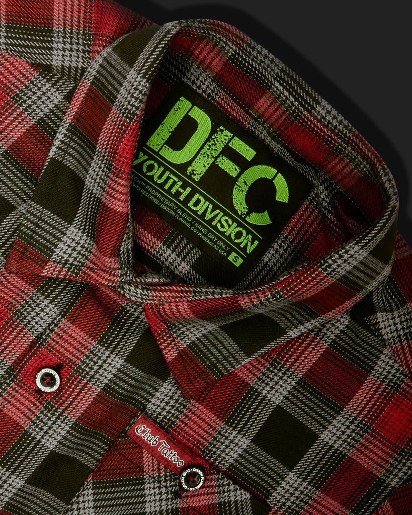 Youth Club Tattoo Flannel - Dixxon Flannel Co.