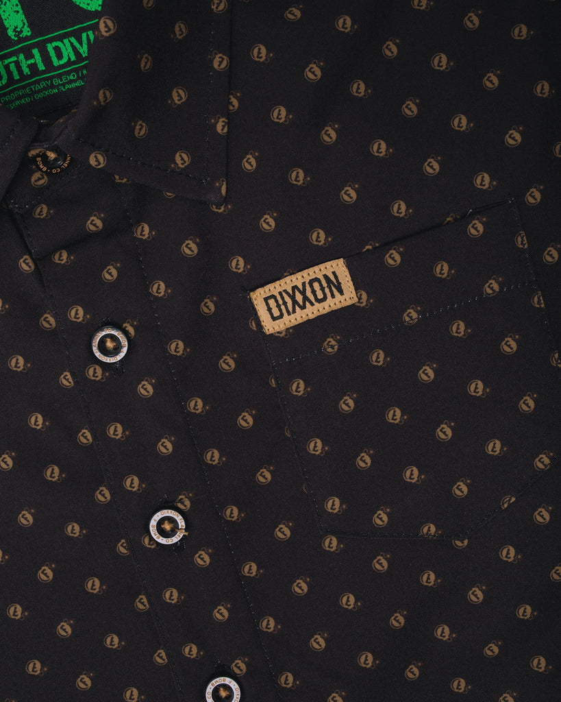 Youth F Bomb Short Sleeve - Gold - Dixxon Flannel Co.