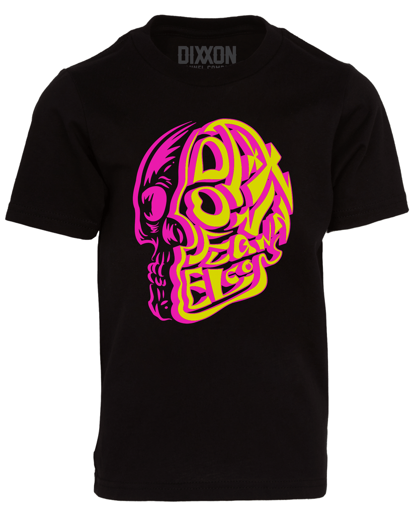 Youth Half Dead T-Shirt - Pink & Yellow - Dixxon Flannel Co.