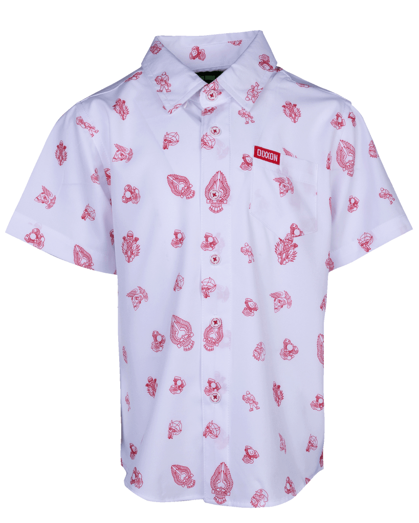 Youth Reaper Madness Short Sleeve - Red - Dixxon Flannel Co.