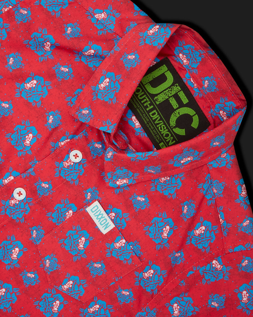 Youth Rosa Muerta Short Sleeve - Dixxon Flannel Co.