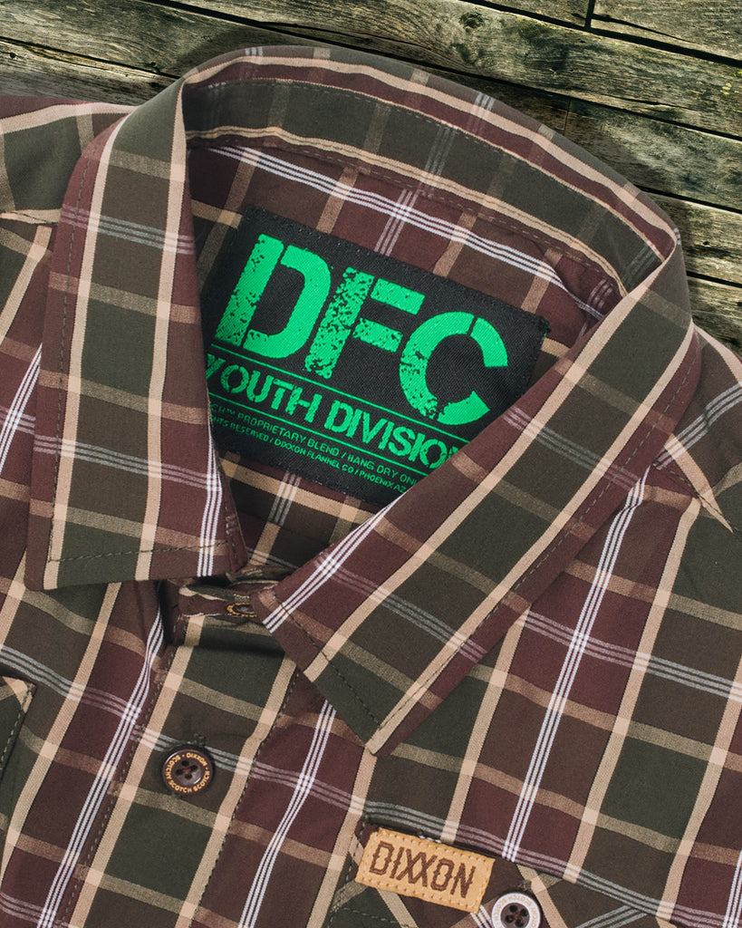 Youth Scotch Bamboo Short Sleeve - Dixxon Flannel Co.