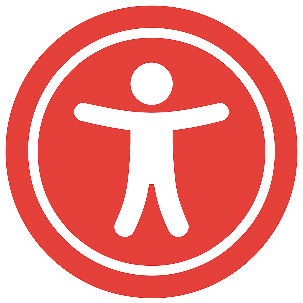 Accessibility Menu - Desktop